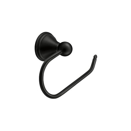 Moen Preston Euro Paper Holder in Matte Black DN8408BL